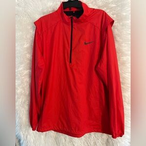 Nike Golf Men’s 1/4 Zip Waterproof Windbreaker Pullover Jacket. Size XL